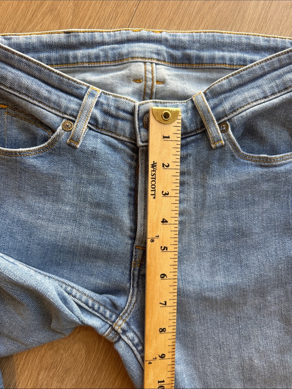 Free People Zadig & Voltaire Davida Rainbow Jeans Size 25 - Picture 14 of 15